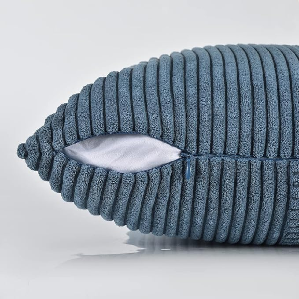 Corduroy Cushion Cover with Soft Ribbed Texture for a Cosy Home