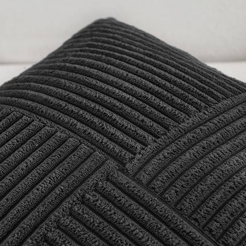 Corduroy Cushion Cover with Soft Ribbed Texture for a Cosy Home