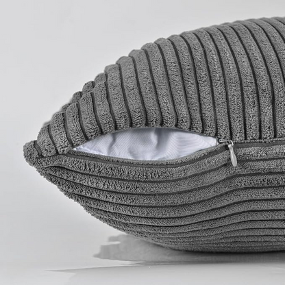 Corduroy Cushion Cover with Soft Ribbed Texture for a Cosy Home