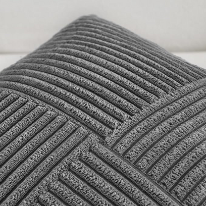 Corduroy Cushion Cover with Soft Ribbed Texture for a Cosy Home