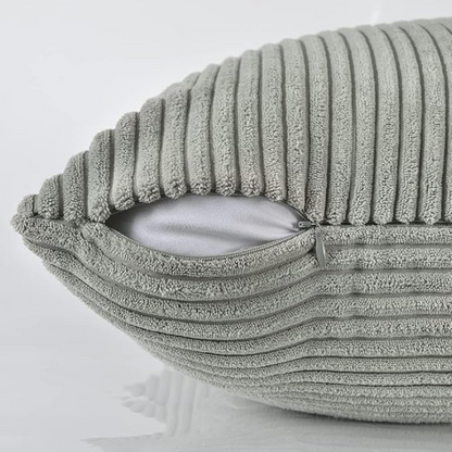 Corduroy Cushion Cover with Soft Ribbed Texture for a Cosy Home