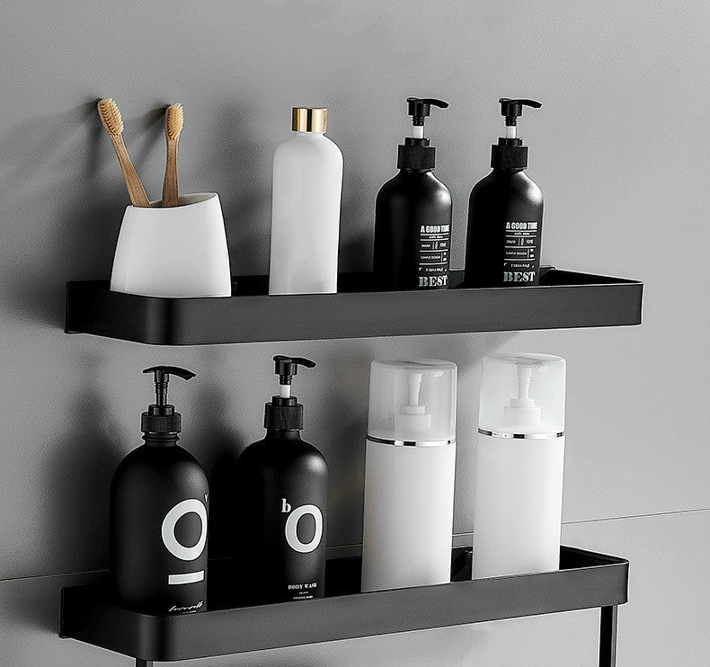 Corner Shower Shelf in Premium Aluminium for an Organised Bathroom