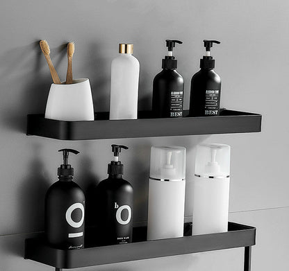 Corner Shower Shelf in Premium Aluminium for an Organised Bathroom
