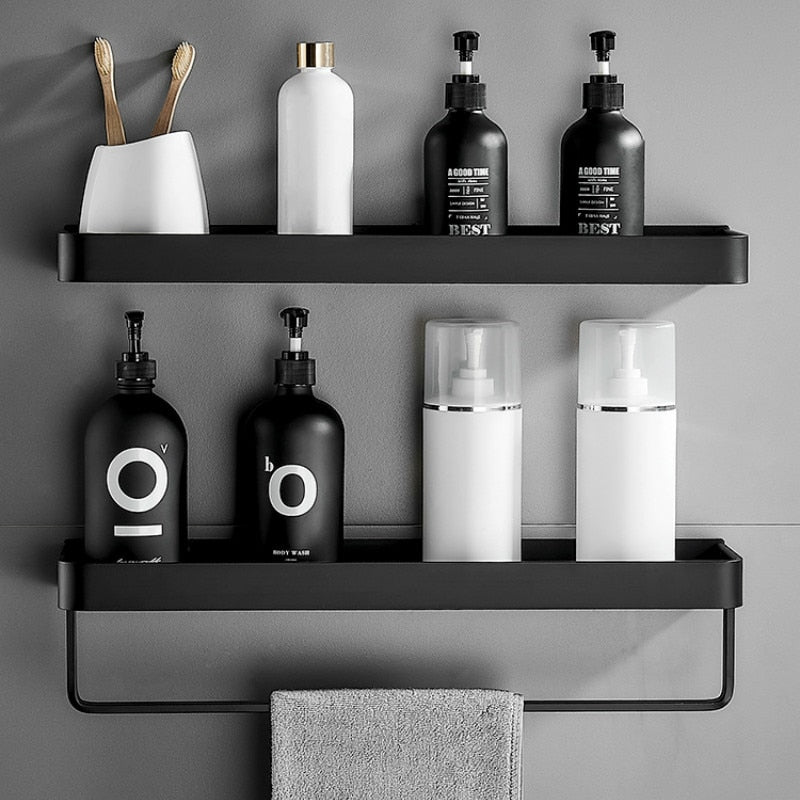 Corner Shower Shelf in Premium Aluminium for an Organised Bathroom