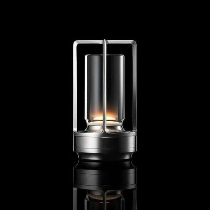 Crystal Table Lamp – Dimmable LED Light with Rechargeable Battery and Touch Control