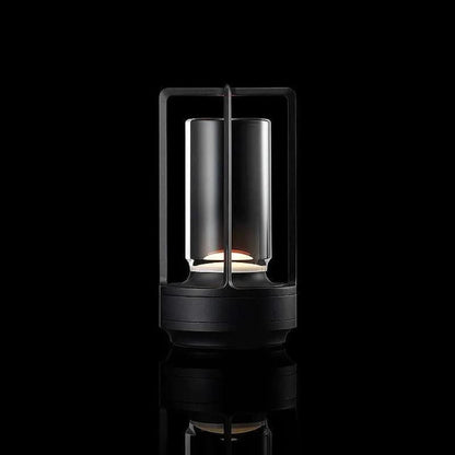 Crystal Table Lamp – Dimmable LED Light with Rechargeable Battery and Touch Control