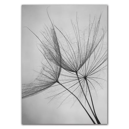 Dandelion Canvas Wall Art for a Calm and Elegant Interior