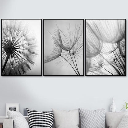 Dandelion Canvas Wall Art for a Calm and Elegant Interior