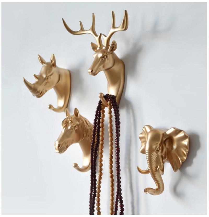 Decorative Animal Wall Hooks for Stylish and Practical Organisation
