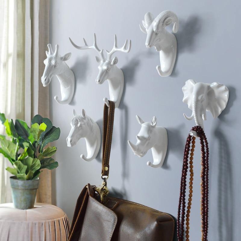 Decorative Animal Wall Hooks for Stylish and Practical Organisation