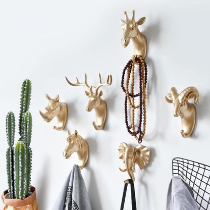 Decorative Animal Wall Hooks for Stylish and Practical Organisation
