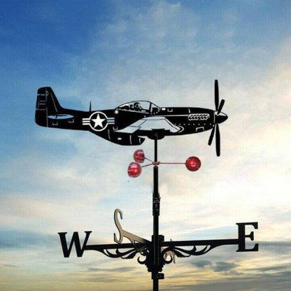 Decorative Stainless Steel Garden Weather Vane with Unique Outdoor Designs