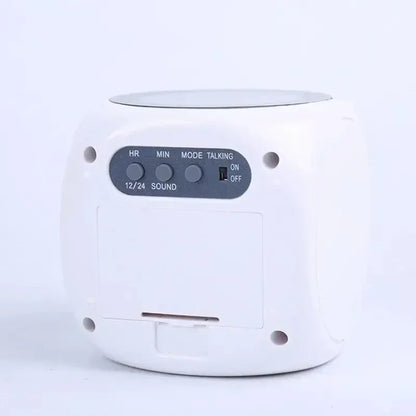 Digital Projection Alarm Clock with Temperature Display and Snooze