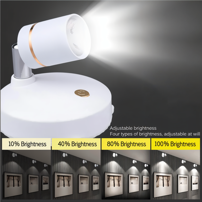 Dimmable Cordless LED Spotlights for Accent Lighting