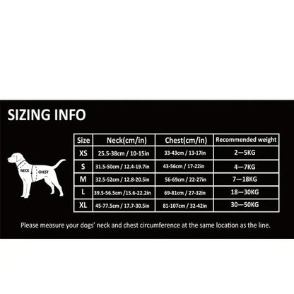 Dog Harness with Breathable Material and Adjustable Secure Fit XS-XL