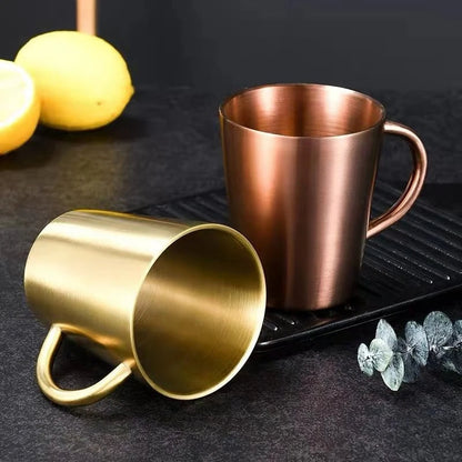 Double-Wall Stainless Steel Mug for Hot and Cold Drinks