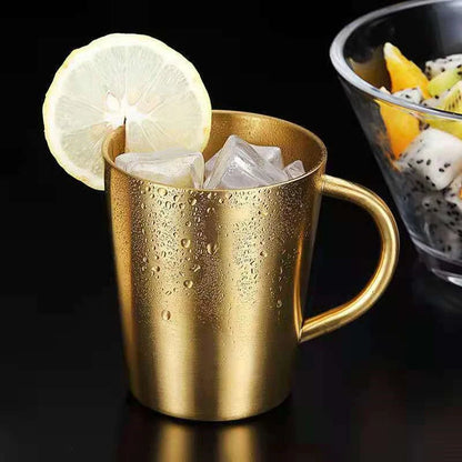Double-Wall Stainless Steel Mug for Hot and Cold Drinks