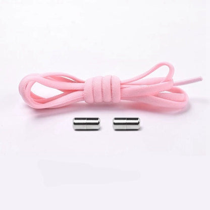 Elastic No-Tie Shoelaces with Locking Mechanism for Kids and Adults