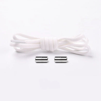 Elastic No-Tie Shoelaces with Locking Mechanism for Kids and Adults