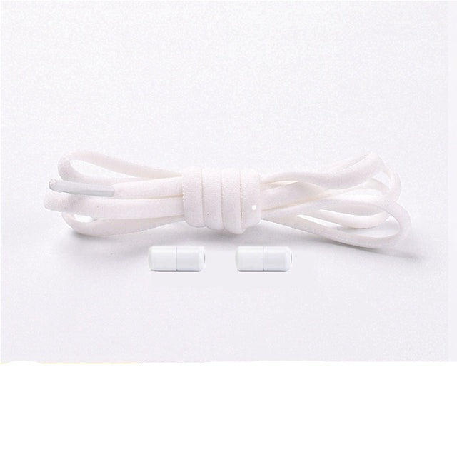 Elastic No-Tie Shoelaces with Locking Mechanism for Kids and Adults