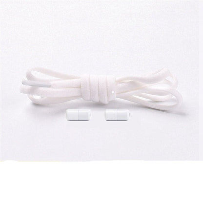 Elastic No-Tie Shoelaces with Locking Mechanism for Kids and Adults