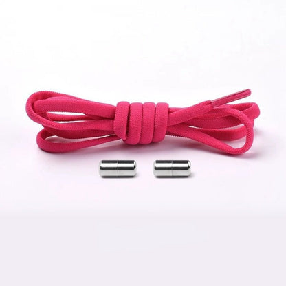 Elastic No-Tie Shoelaces with Locking Mechanism for Kids and Adults
