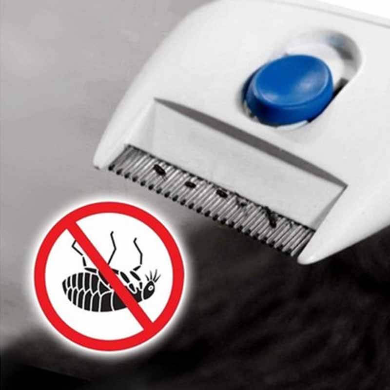 Electric Flea and Tick Remover Comb – Chemical-Free Pet Grooming Tool