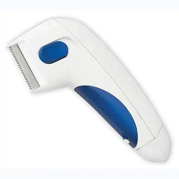 Electric Flea and Tick Remover Comb – Chemical-Free Pet Grooming Tool