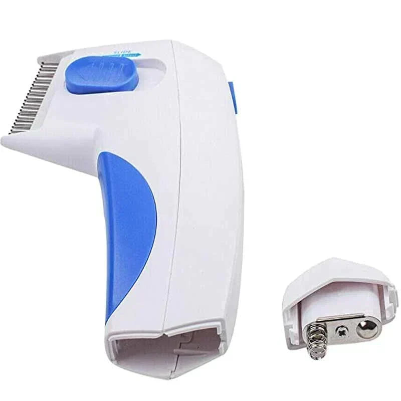 Electric Flea and Tick Remover Comb – Chemical-Free Pet Grooming Tool
