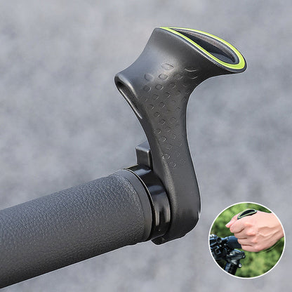 Ergonomic Bicycle Grips 1 Pair with Non-Slip O-Shape Design