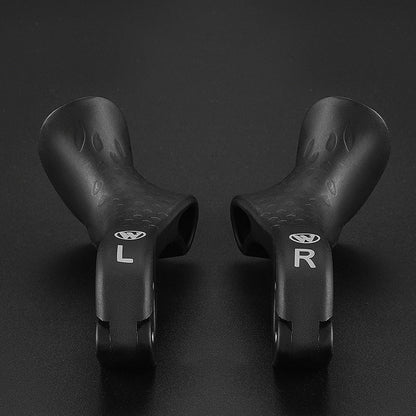 Ergonomic Bicycle Grips 1 Pair with Non-Slip O-Shape Design