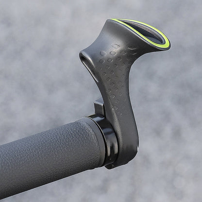 Ergonomic Bicycle Grips 1 Pair with Non-Slip O-Shape Design