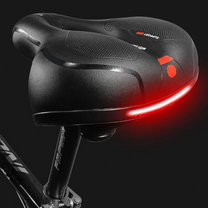 Ergonomic Bike Saddle with Memory Foam and Dual Suspension