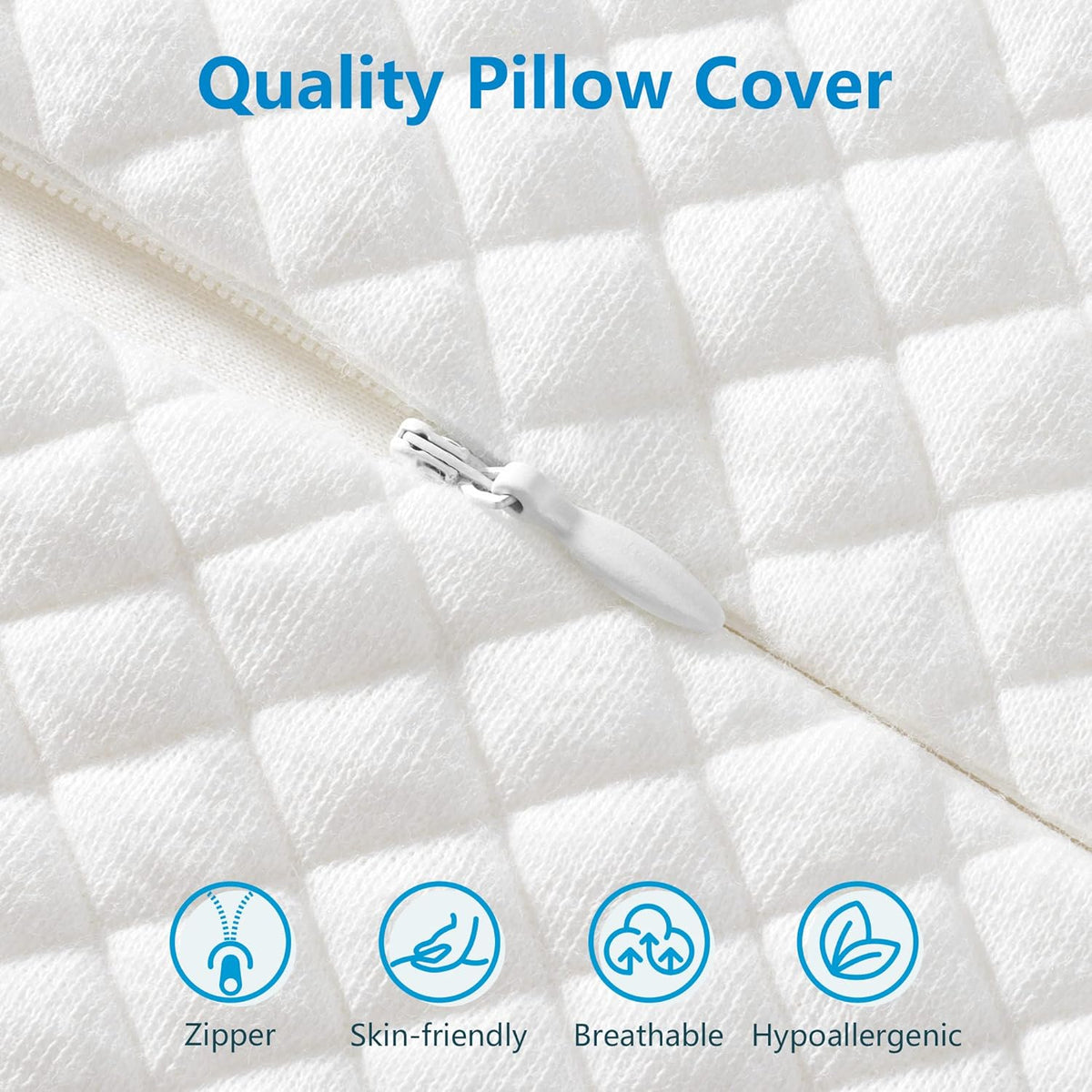 Ergonomic Memory Foam Pillow – Dual-Height Design for Customised Sleep Support