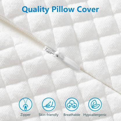 Ergonomic Memory Foam Pillow – Dual-Height Design for Customised Sleep Support