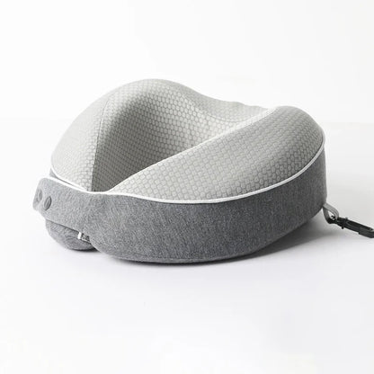Ergonomic Memory Foam Travel Pillow with 360° Neck Support