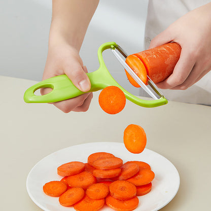 Extra Wide Multifunctional Y Peeler with Stainless Steel Blade
