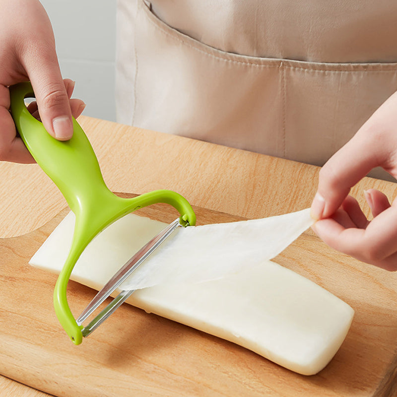 Extra Wide Multifunctional Y Peeler with Stainless Steel Blade