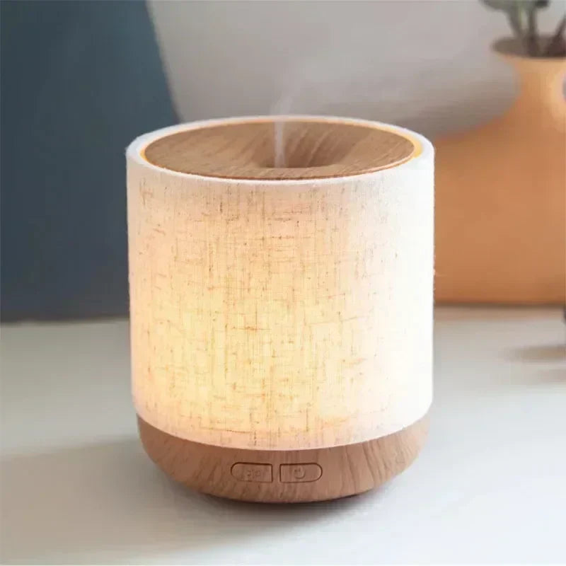 Fabric Aromatherapy Diffuser with Lighting and Humidification