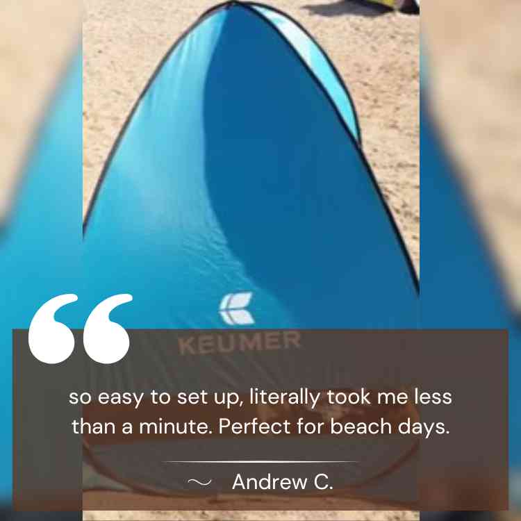 Family Pop-Up Beach Tent with UV Protection and Sand Anchoring