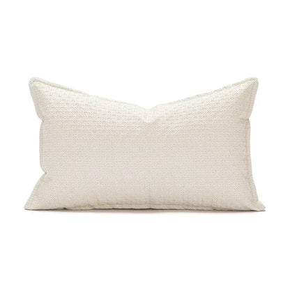 Faux Leather Cushion Cover with Textured Design for Modern Living Rooms