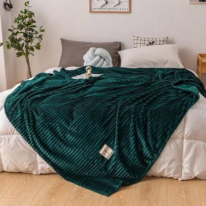 Flannel Throw Blanket for Warmth and Cosy Comfort