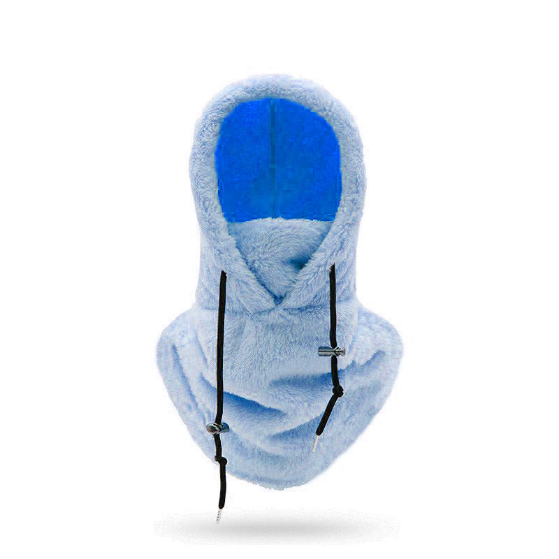 Fleece Balaclava Hood for Winter Hiking Cycling and Skiing