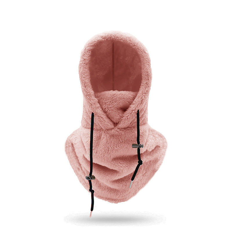 Fleece Balaclava Hood for Winter Hiking Cycling and Skiing