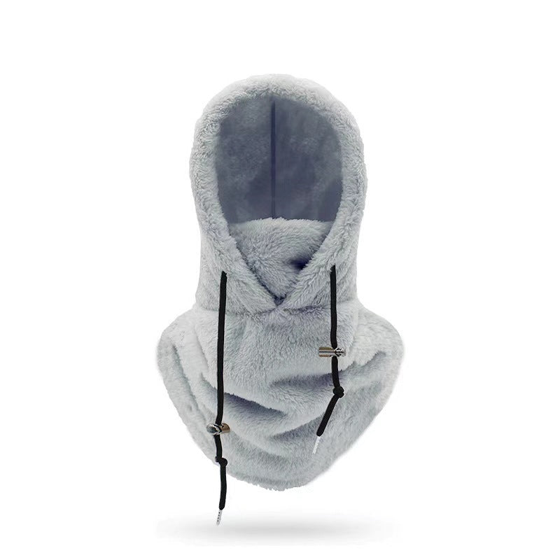 Fleece Balaclava Hood for Winter Hiking Cycling and Skiing