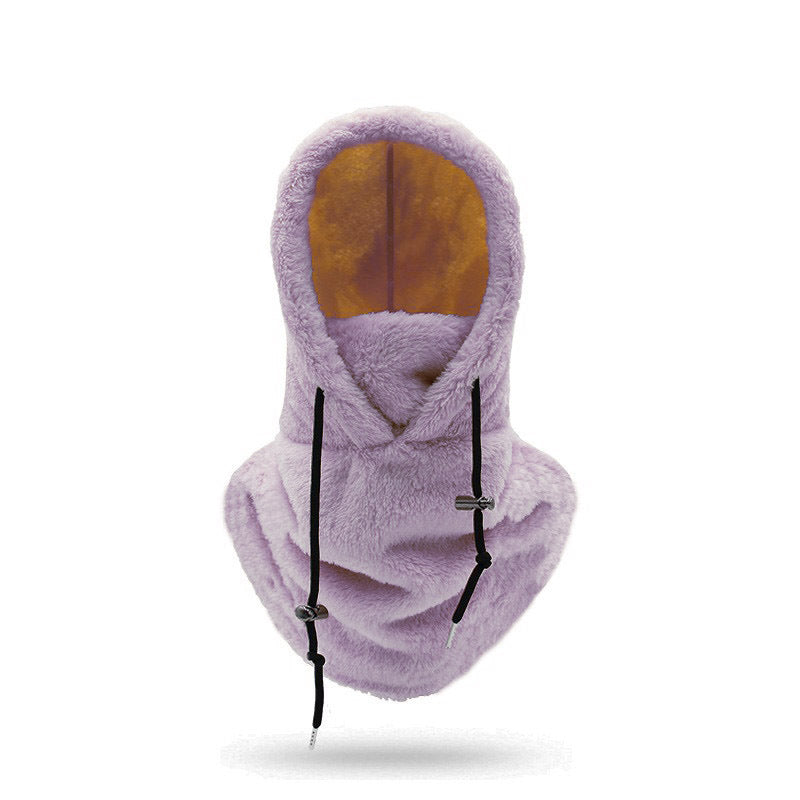 Fleece Balaclava Hood for Winter Hiking Cycling and Skiing