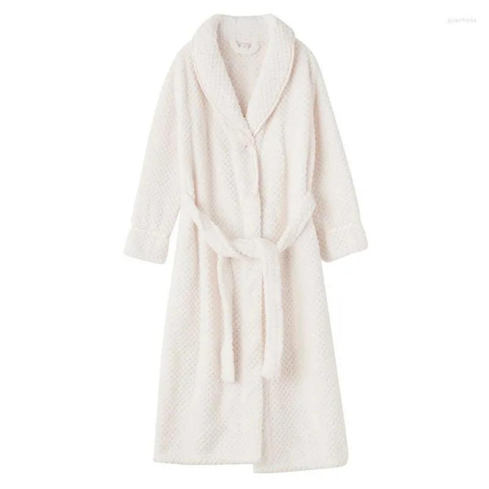 Fleece Bathrobe with Soft, Breathable Comfort and Deep Pockets