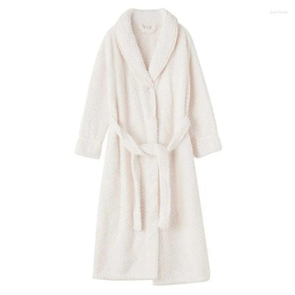 Fleece Bathrobe with Soft, Breathable Comfort and Deep Pockets