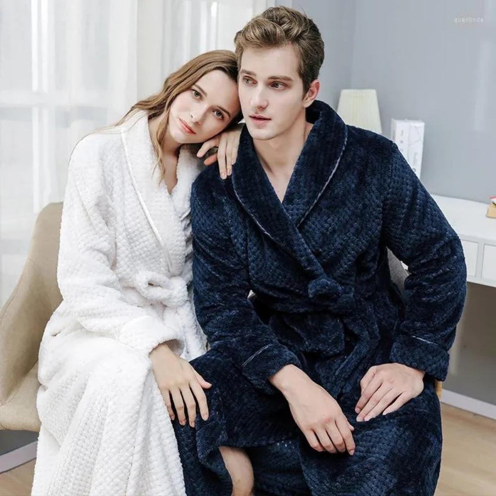 Fleece Bathrobe with Soft, Breathable Comfort and Deep Pockets