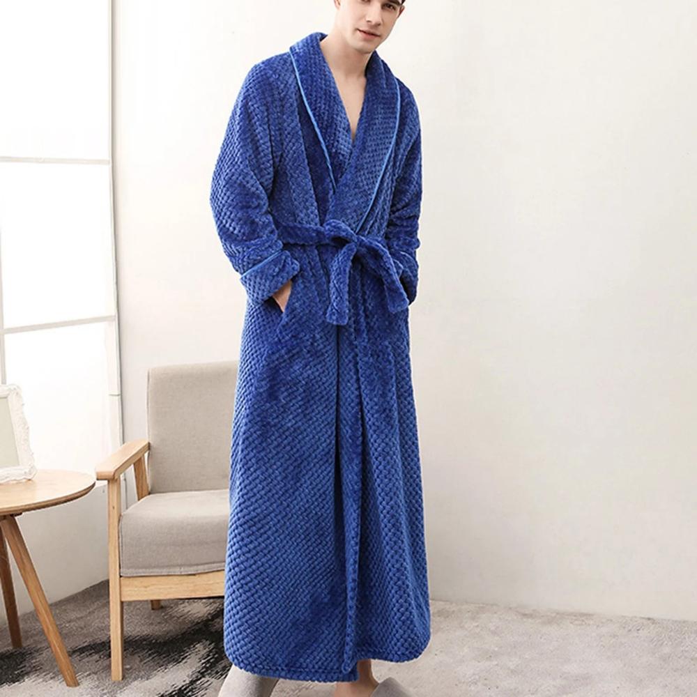 Fleece Bathrobe with Soft, Breathable Comfort and Deep Pockets